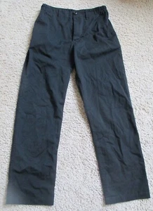 Women's Black Food Service Pants Pockets US Military Surplus - Multiple Sizes - Picture 1 of 6