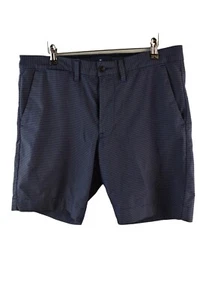 Blue Harbour M&S Mens Striped Chino Shorts W34 Button summer beach holiday - Picture 1 of 9