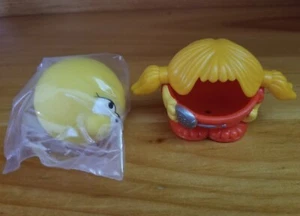 Vintage Nerfuls Bitsy Ball Girl Figure (Parker Brother, 1985) Burger King - Picture 1 of 1
