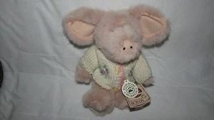 BOYDS BEARS HIVY BLOOMENGROWS ADORABLE CERDO COLECCIÓN MEJOR VESTIDA - Imagen 1 de 3