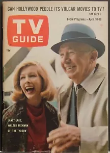 TV Guide April 1965 Walter Brennan Gazzara McCallum De Havilland Addams Family - Picture 1 of 2