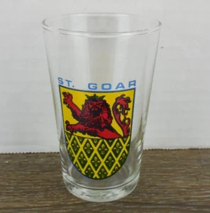 Scudo in vetro degustazione birra St. Goar Germany - Foto 1 di 4
