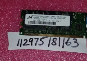 2GB PC DDR DDR1 PC2700R DDR-333 2700 333 184PIN ECC-REG RDIMM 128X4 - Picture 1 of 1