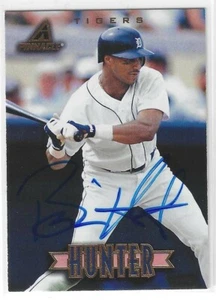 Brian Hunter Signed 1997 Pinacle Card #75 Detroit Tigers - Picture 1 of 1