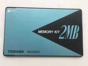 MEMORY KIT 2MB PCMCIA. TOSHIBA - Picture 1 of 2