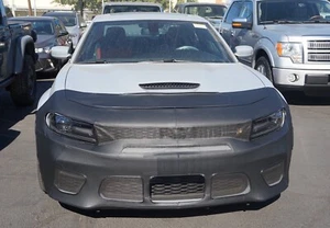 Lebra Front End Mask Cover Bra Fits 2020-2023 Dodge Charger Wide Body W/OLicense - Picture 1 of 1