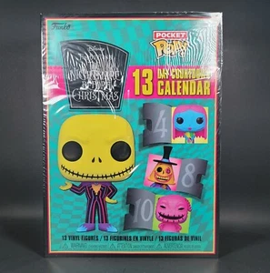 Calendario de Adviento FUNKO Pesadilla antes de Navidad Blacklight 13 días nuevo en mano - Imagen 1 de 2