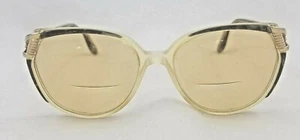 Vintage Luxoticca Irene Women's Eyeglasses Frames Slate Grey Tinted - Picture 1 of 4