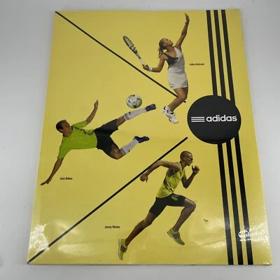1 pack of 3 Adidas Folders Gilbert Arenas Ana Ivanovic Reggie Bush Yellow - Image 1 of 3