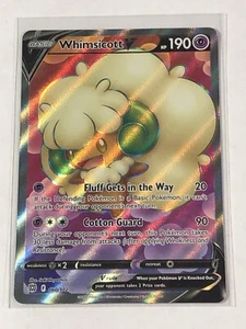 Pokemon TCG - Whimsicott V 160/172 Brilliant Stars - NM (Free Shipping $5+) - Picture 1 of 2