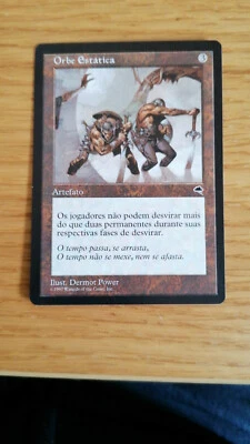 (mtg) Static Orb from Tempest set, Portuguese - Image 1 of 2
