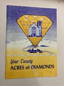 UNIVERSITY OF CHATTANOOGA TN Fund Broschüre IHRE 20 ACRES DIAMANTEN 1961 SELTEN - Bild 1 von 7