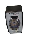 Armitron 40/8189BLU Watch With Black Band