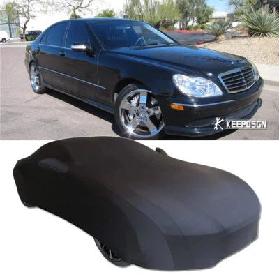 For Mercedes-Benz S500 S550 S580 S55 AMG INDOOR Full Satin Car Cover Dust Proof - Image 1 of 4