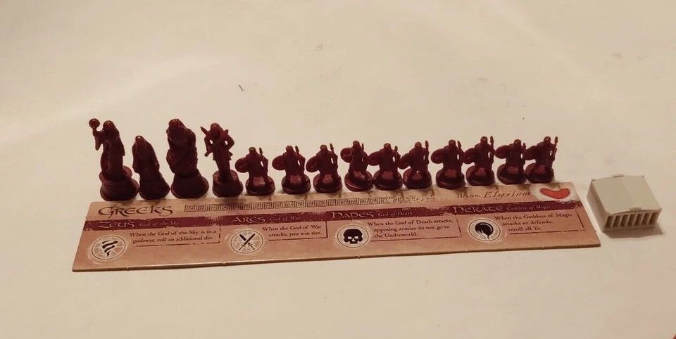 Risk GodStorm Pantheon Card Soldiers God Goddess Temple Parts Pieces Replacement - Image 1 of 3