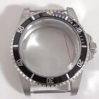 Boîtier de montre rétro 39,5 mm boîtier acier acrylique verre pour mouvement NH35 NH36 modifié