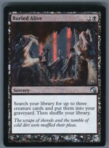 Magic_the_gathering Premium Deck Series: Graveborn Buried Alive #20 FOIL - Picture 1 of 2
