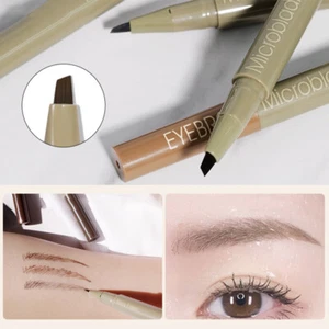 Microblading Effect Eyebrow Pen Long-Lasting Waterproof Brow Eye Pencil Tool U ） - Picture 1 of 15