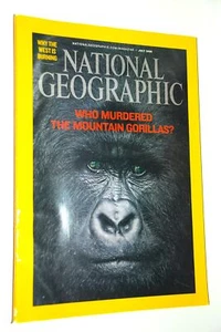 NATIONAL GEOGRAPHIC MAGAZINE JULY 2008 VIRUNGA GORILLAS BOLIVIA TYRANNOSAUR REEF - Imagen 1 de 5