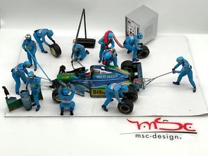 1:18 Schumacher Benetton B194 Pit Stop Diorama Umbau - Bild 1 von 21