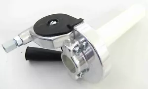 Polished Gasser Twist Throttle MX DIRTBIKE CR RM YZ KX ATC 250R 200X ATV - Picture 1 of 2
