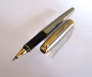 Kugelschreiber Tintenroller Kugel Von Prestige PARKER Sonnet Stahl Bürste A152 - Bild 1 von 10