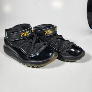 2013 Nike Air Jordan 11 XI Retro Gamma Blue - 378040-006 Baby Toddler Size 10C - Picture 1 of 9