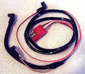 C57) 1967 1968 Cougar 289/302 Dash to Engine Gauge feed W push on oil sender  - Picture 1 of 1