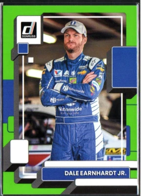 2023 Panini Donruss NASCAR Lime Green SP #26 Dale Earnhardt Jr - Image 1 of 2