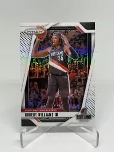 Robert Williams III 2024-25 Panini Prizm White /175 Portland Trailblazers #126 - Foto 1 di 2