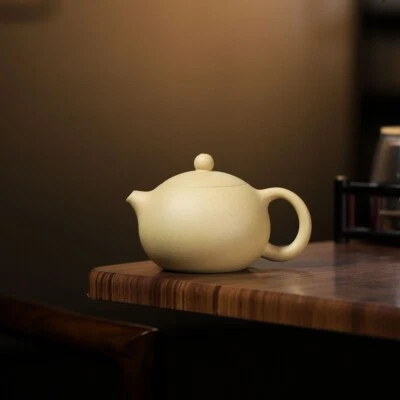 220ml Xishi Pot Real Yixing Zisha Green Clay Marked Tea Pot Handmade On Sales - Image 1 of 4