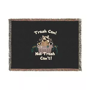 Funny Woven Blanket for Cat Lovers, Cozy Home Decor, Gift for Pet Owners, Unique - Picture 1 of 13