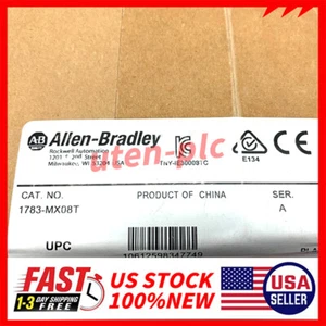 New Sealed 1783-MX08T Allen Bradley Stratix 8000 Managed Switch Free Shipping - Picture 1 of 5