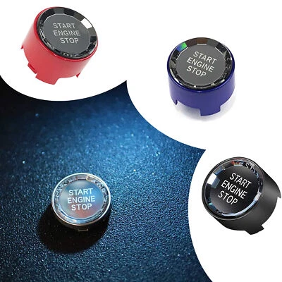 Cubierta de botón de encendido cristal MOTOR START STOP PARA BMW F/G chasis F10 F30 Foto 1 de 4