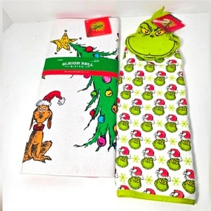 The Grinch Dr. Seuss Trocknen Matt Geschirrtuch Posten Neu mit Etikett - Bild 1 von 1