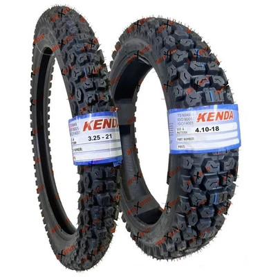 Kenda K270 3.25-21 4.10-18 Tires Dual Sport Front Rear Tire Set DOT - Image 1 of 4