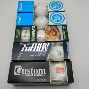 Vintage Professional Golf Balls Lot Of 15 Mixed Lot Made In USA Bundle NEW - Picture 1 of 10