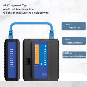 Network Cable Tester Multi Network Tester RJ45 Cable Test POE Switch Ethernet CB - Afbeelding 1 van 24