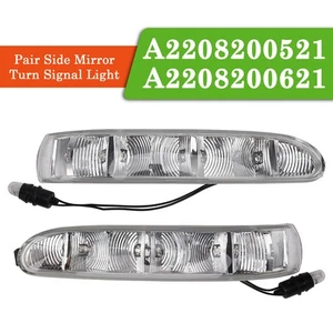 Pair Side Mirror Turn Signal Light für Mercedes-Benz W220 W215 CL55 CL500 CL600 - Picture 1 of 13