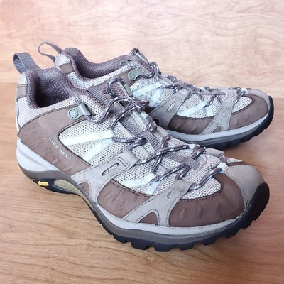 Merrell Siren Sport Hiking Shoes Women 8 Olive Trail Performance Vibram Outdoors - Image 1 of 4