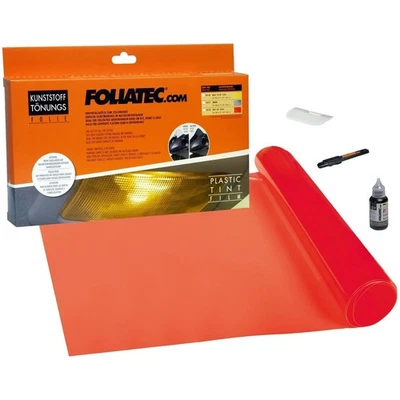 Foliatec Tönungsfolie Kunststoff Rot Folie Folierung Visier Licht Scheinwerfer - Bild 1 von 4