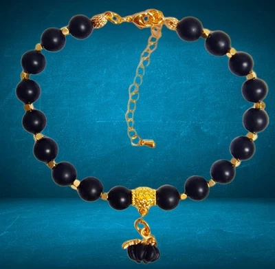 Onyx Armband💍2 Stück Damen Armband vergoldete Perlen Damen Schmuck - Bild 1 von 2