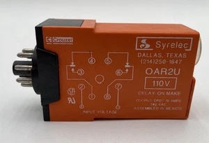 CROUZET OAR2U TIME CONTROL RELÈ 110VAC Garantito Funzionante - Foto 1 di 5