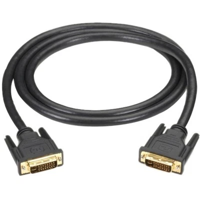 BLACK Box DVI-I-DL-001.5M DVI-I Dual-Link Cable, Male to Male, 5-ft. 1.5-m - Image 1 of 2