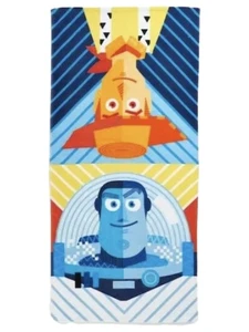Disney Toy Story Buz Lightyear & Woody Cotton Beach Towel, 28x58 - Picture 1 of 1
