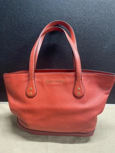 Marc Jacobs Handbag Purse Hobo Style Shoulder Orange Red  lots of storage large - Picture 1 of 12