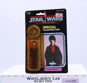 Imperial Dignitary W/Coin 92 Back Star Wars POTF 1984 Kenner NEW MOSC SEALED - Picture 1 of 4