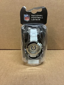 NEW - NFL Indianapolis Colts Unisex Watch White Game Time Adjustable Straps - Picture 1 of 7