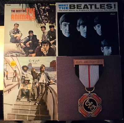 CLASSIC ROCK 60'S & 70'S LP LOT VG BEATLES PINK FLOYD FLEETWOOD MAC LED ZEPPELIN - Image 1 of 4