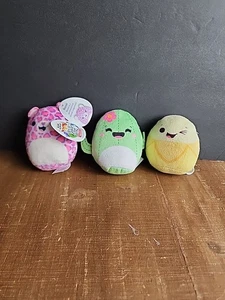 McDonald’s Squishmallows Lotto 3 Giocattoli Happy Meal 2023 Rossi Maritza Junie - Foto 1 di 10